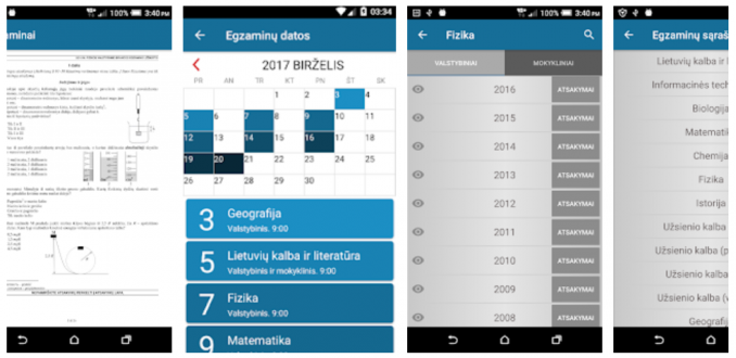 „Egzaminai“